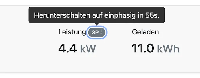 Timer Phasenumschaltung