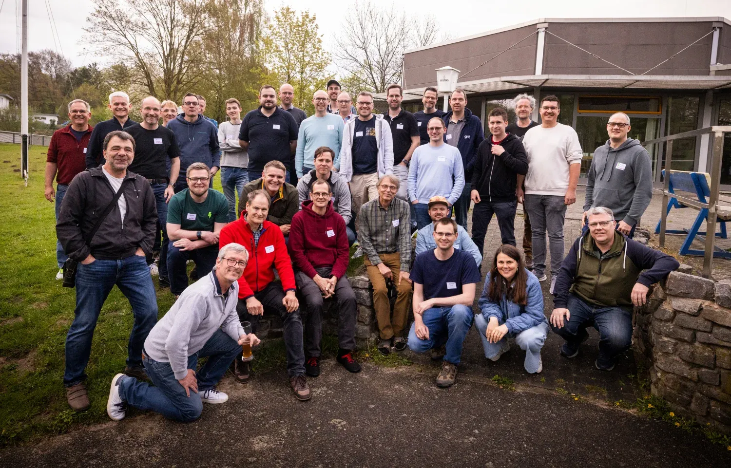 Group photo from the evcc community meetup