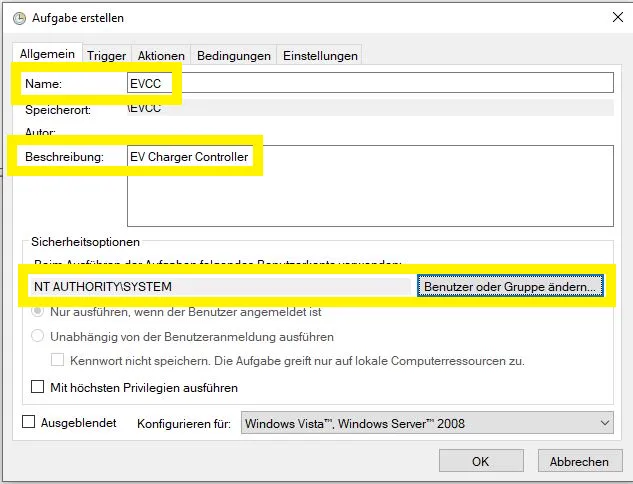 Task Window
