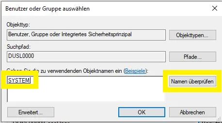 User Selection